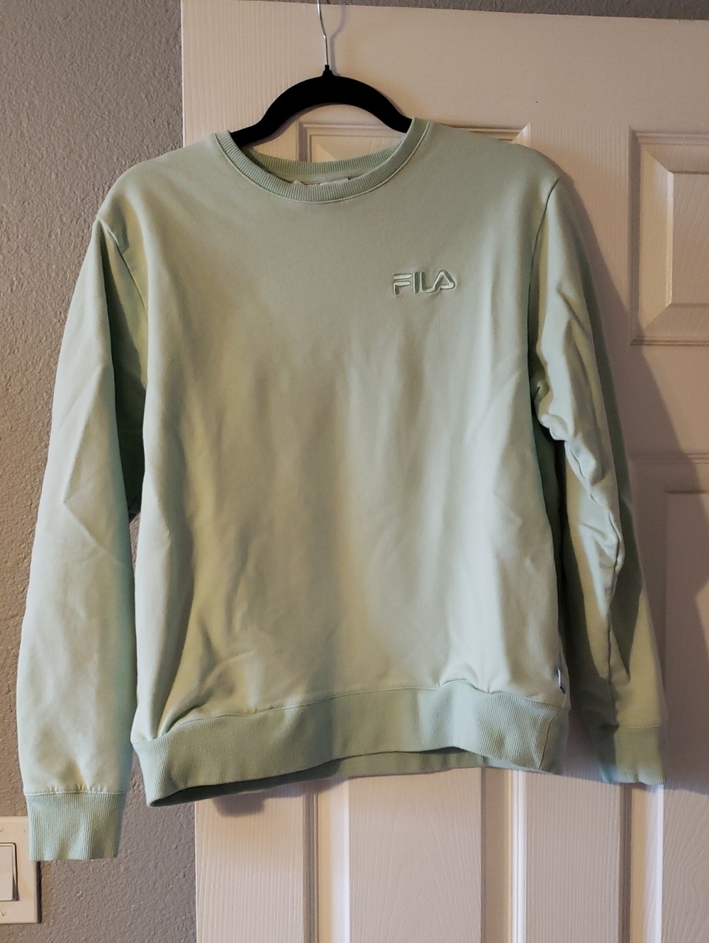 FILA Women's  Crewneck Sweatshirt in Mint Green